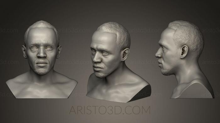 Busts and bas-reliefs of famous people (BUSTC_0631) 3D model for CNC machine
